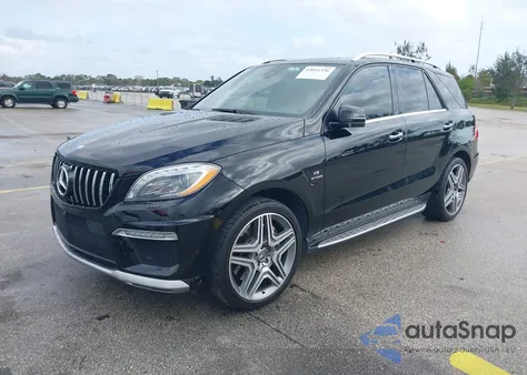 2014 Mercedes-Benz Ml 63 Amg 4Matic from USA, damaged, VIN 4JGDA7EB6EA335861